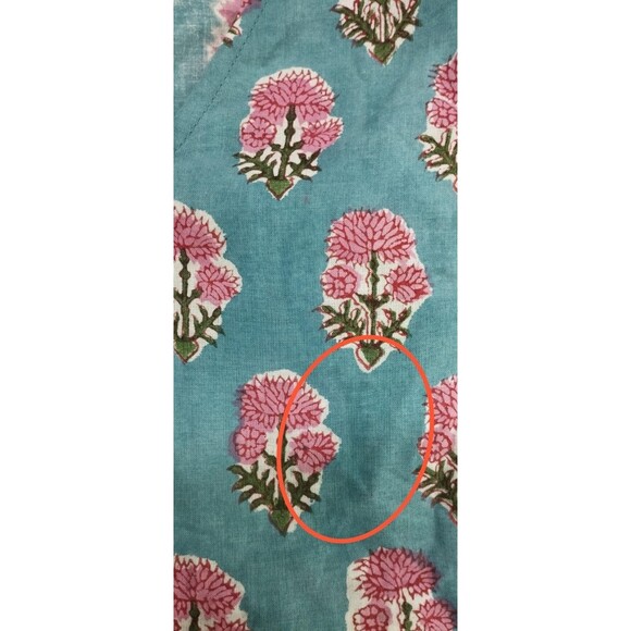 SAYLOR Anthropologie Malin Mini Dress Dahlia Floral Block Print Cotton S 282096 - Picture 9 of 11